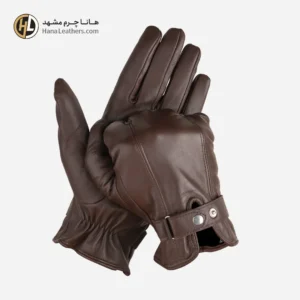 دستکش چرم مردانه هامون