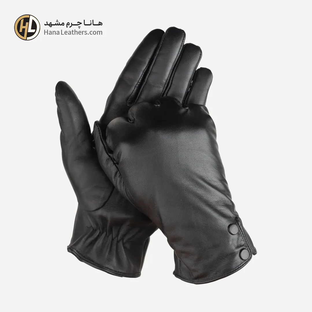 GS-38--GS200903-01 دستکش چرم مردانه هوران