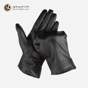 دستکش چرم مردانه هیراد