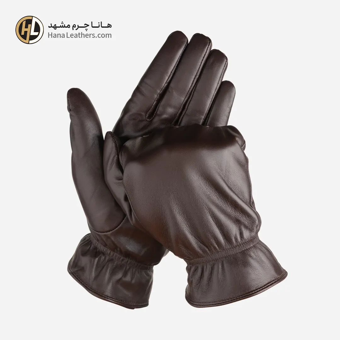 دستکش چرم مردانه هاکان