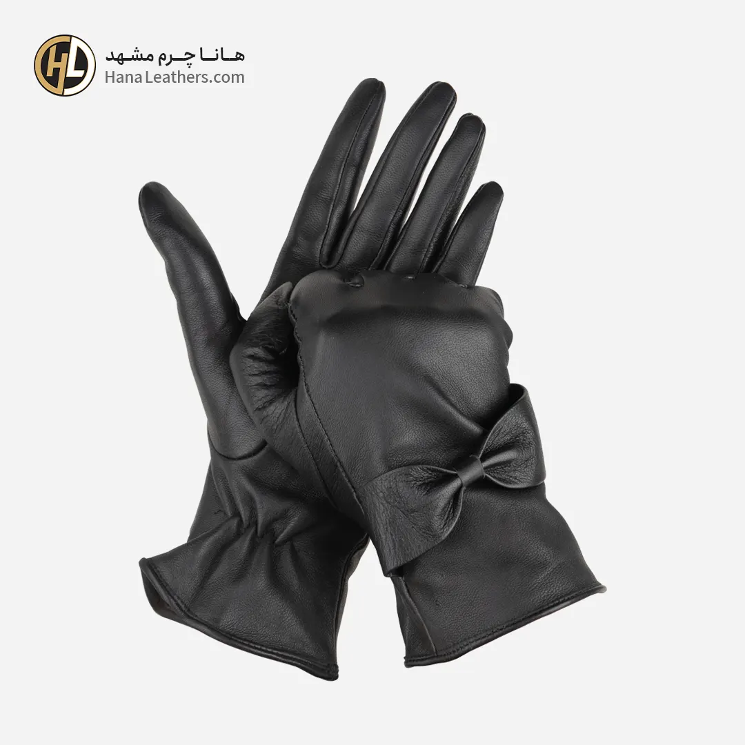 دستکش چرم زنانه هلیا