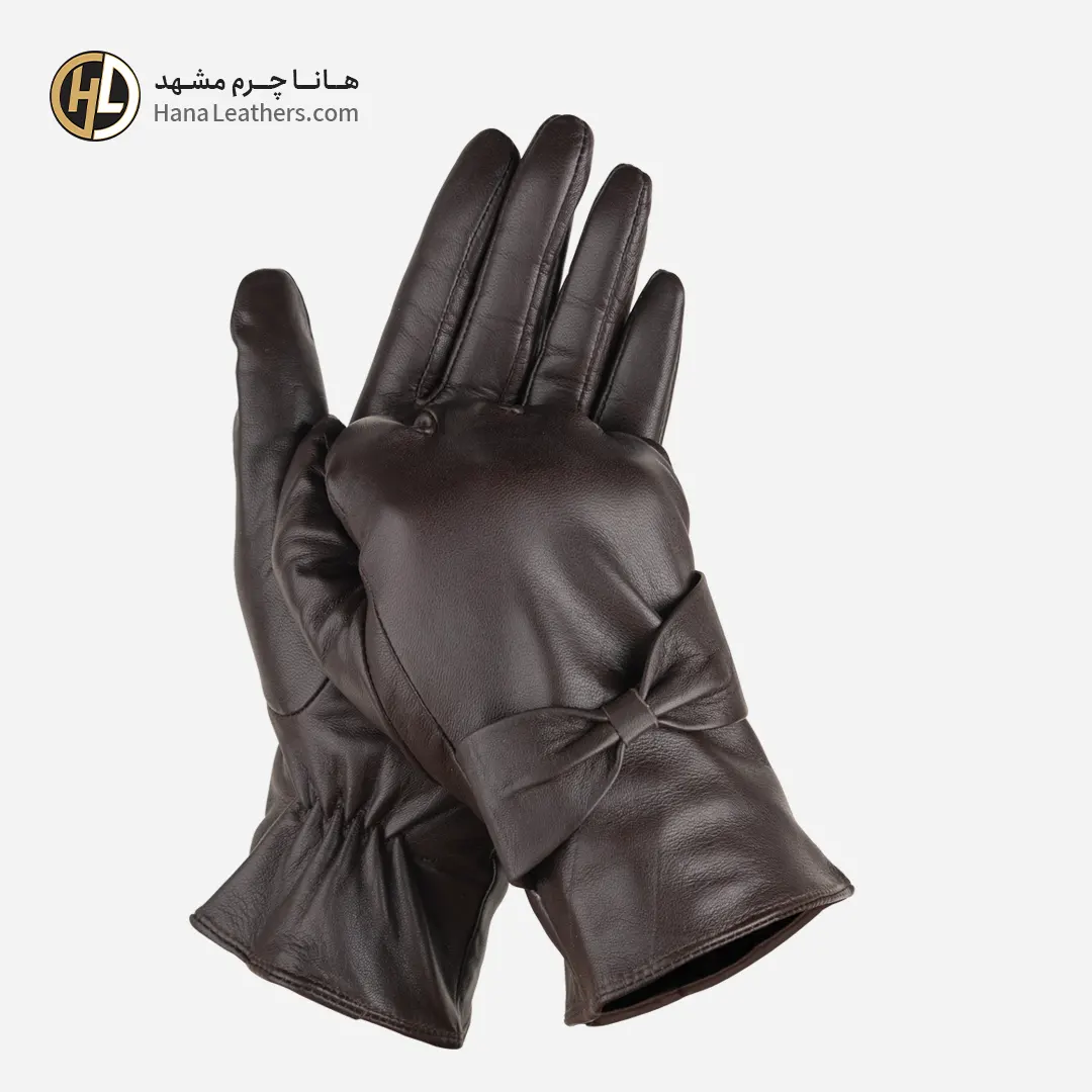 دستکش چرم زنانه هلیا