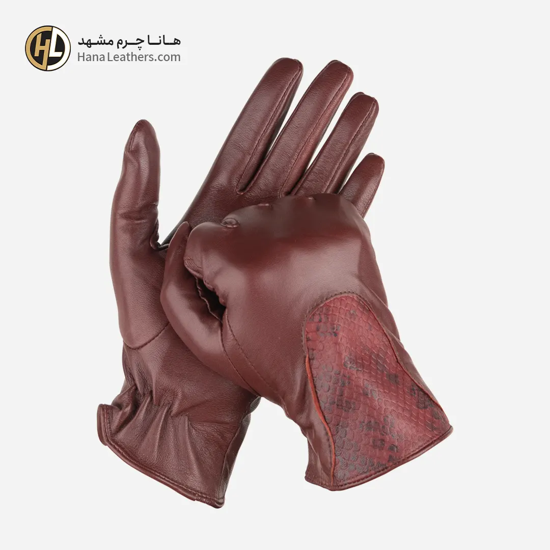 دستکش چرم زنانه هلسا