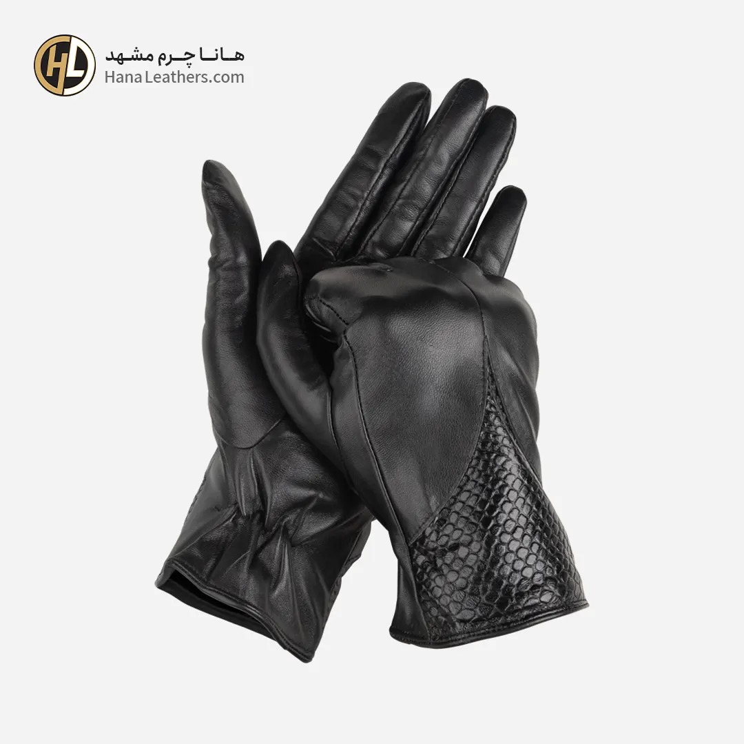 GS-49--GS100703-01 دستکش چرم زنانه هایلین
