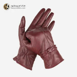 دستکش چرم زنانه هیما