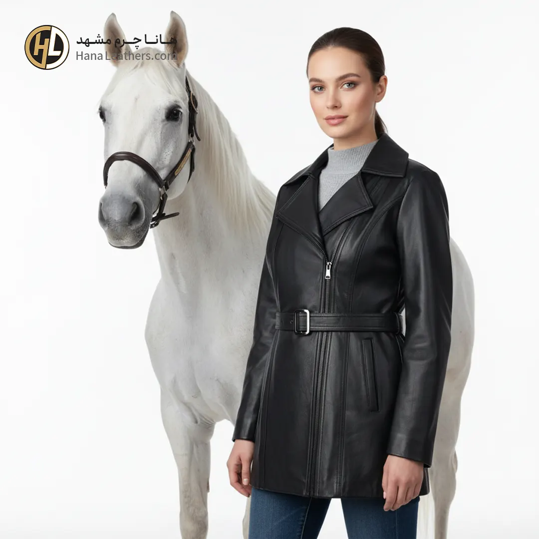 co-05-03 کت چرم زنانه