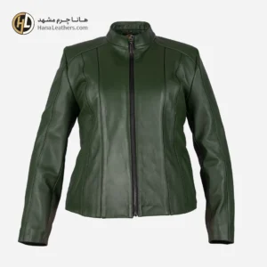 کت کوتاه چرم زنانه