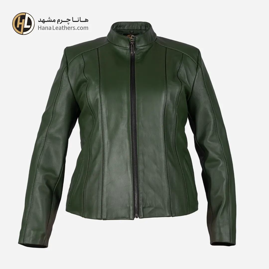 co-07-01 کت کوتاه چرم زنانه