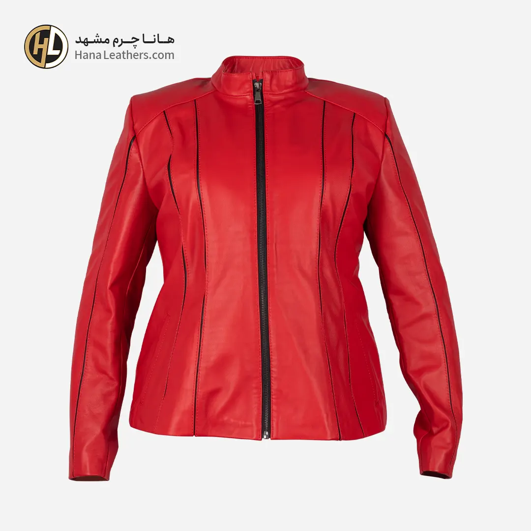 co-07-02 کت کوتاه چرم زنانه