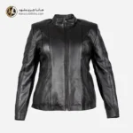 کت کوتاه چرم زنانه