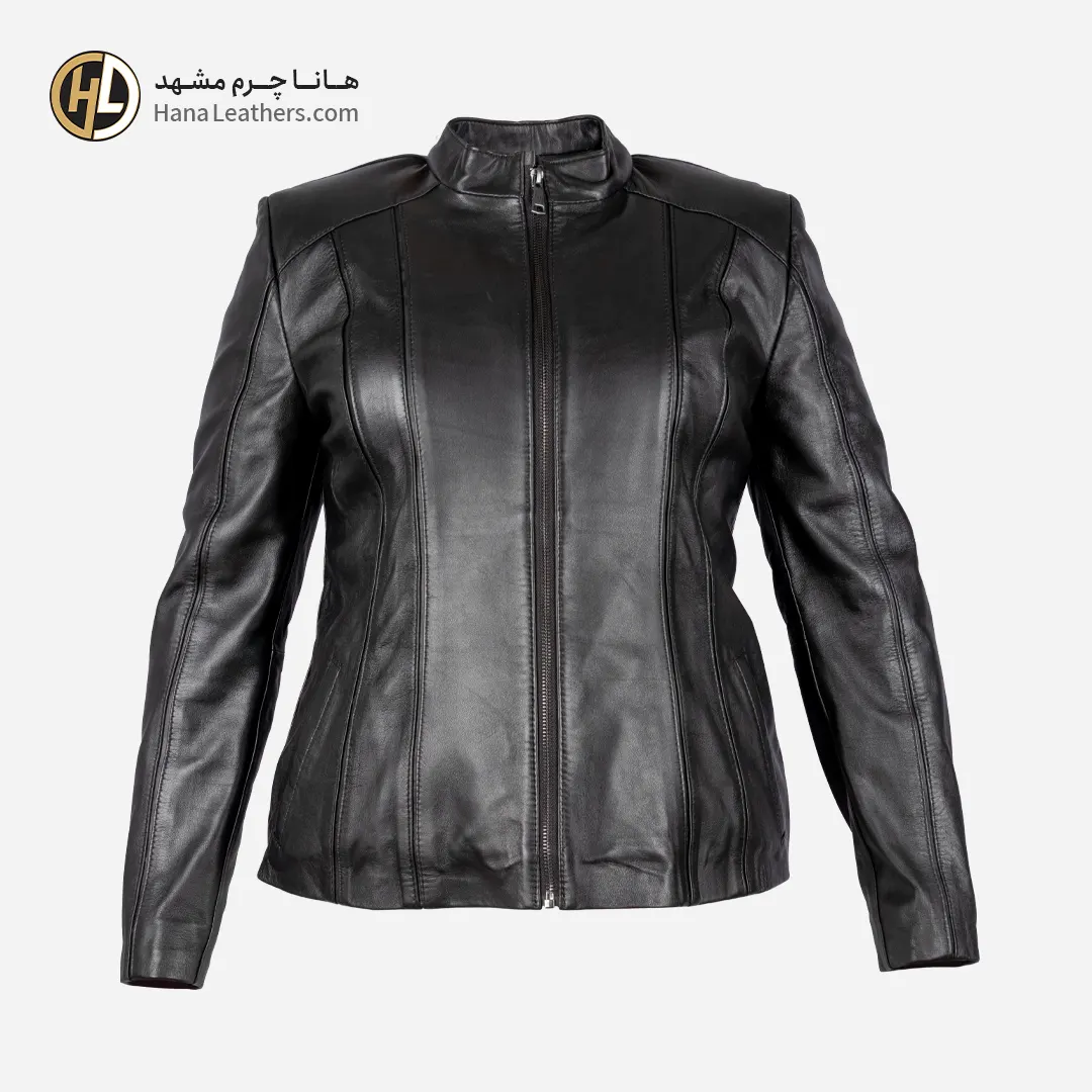 co-07-03 کت کوتاه چرم زنانه