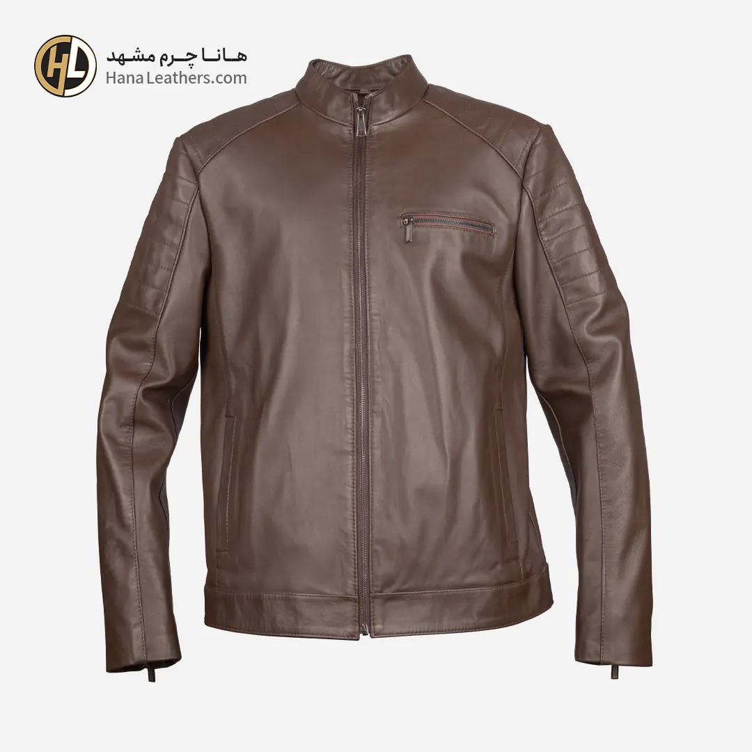 co-21-02 کت چرم مردانه