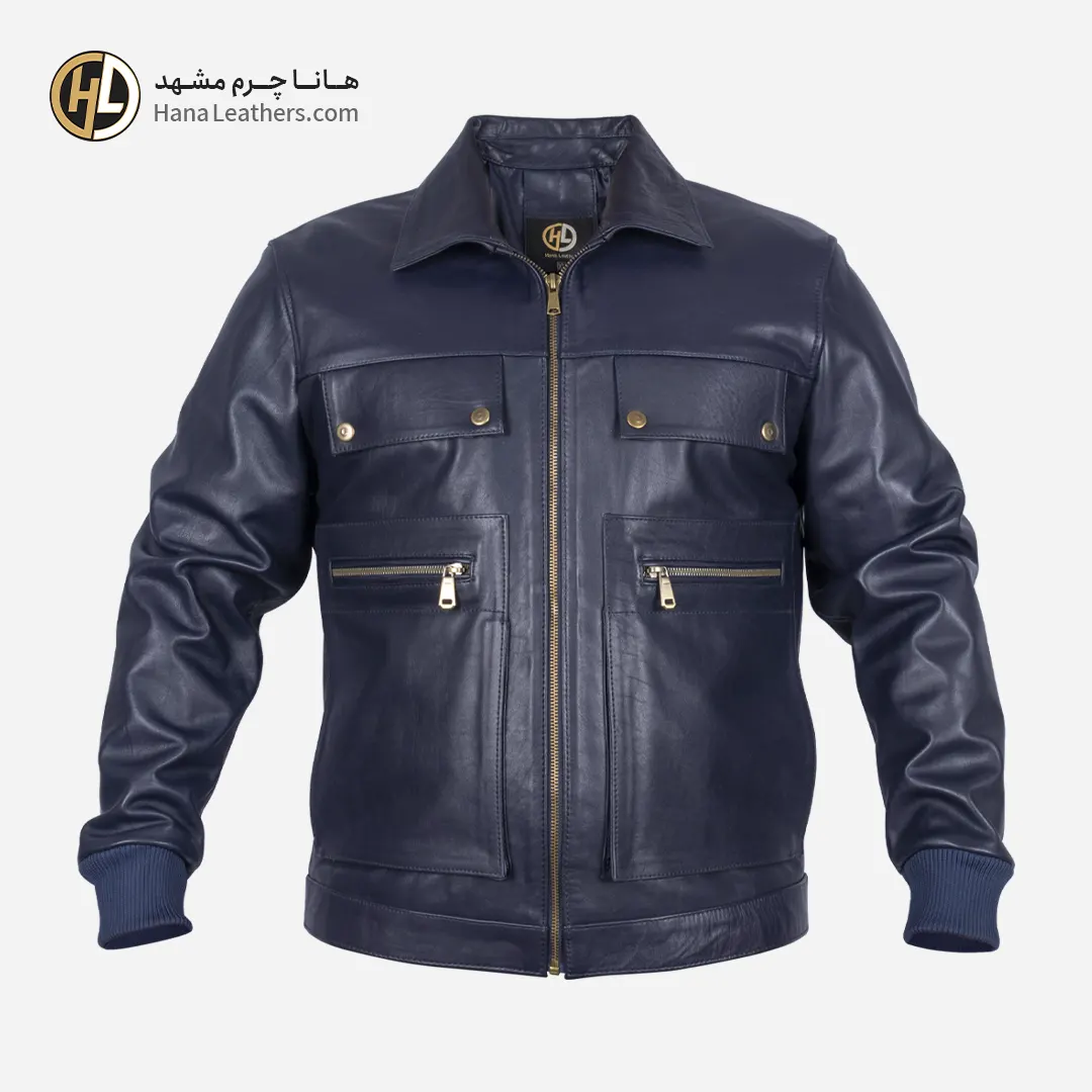 کت چرم مردانه
