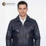 کت چرم مردانه