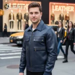 کت چرم مردانه