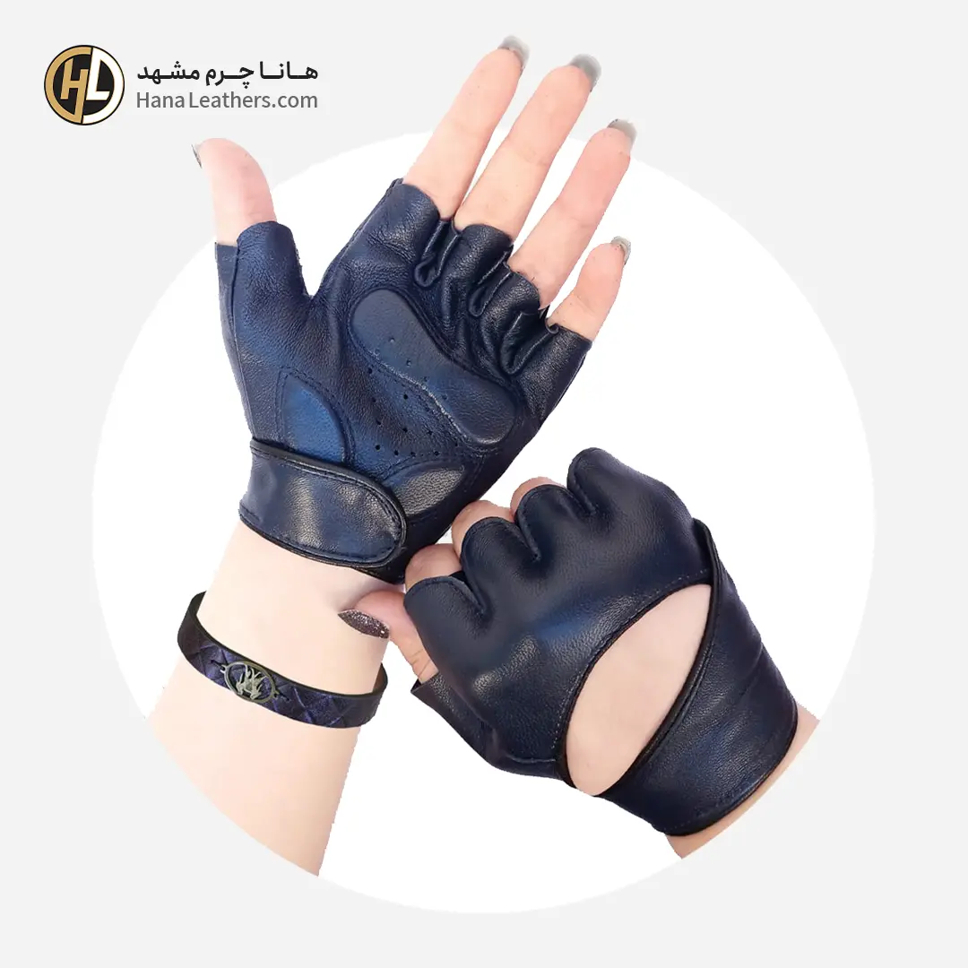 gs-27-03 دستکش چرم سوارکاری و رانندگی اسپرت زنانه