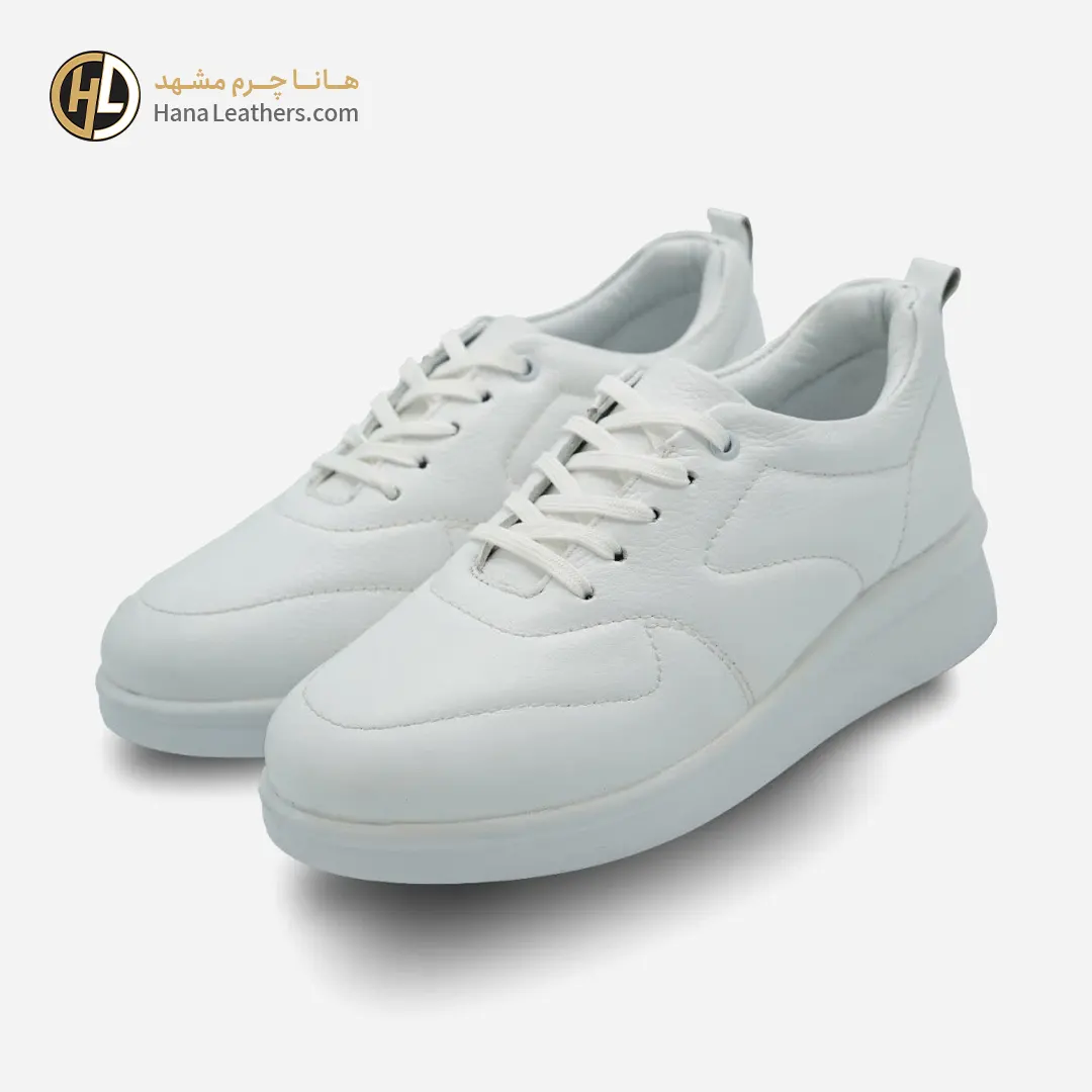 کفش اسپرت چرم زنانه