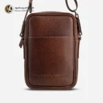 کیف چرم کراس بادی قهوه ای