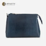 کیف دوشی چرم زنانه سرمه ای