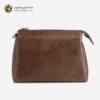 کیف دوشی چرم زنانه نسکافه ای