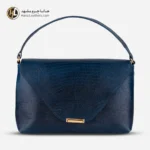 کیف مجلسی چرم زنانه سورمه ای ST-75L