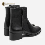 بوت چرم زنانه مشکی