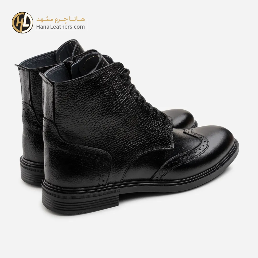 بوت چرم مردانه