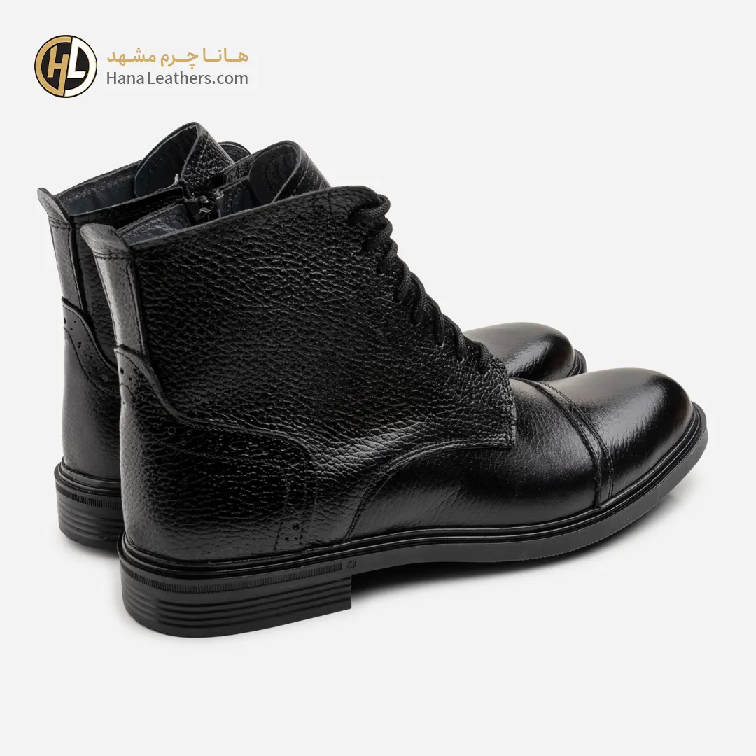 بوت چرم مردانه