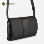 کیف دوشی چرم مشکی