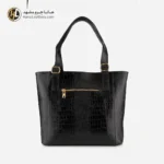 کیف دوشی چرم روکو مشکی