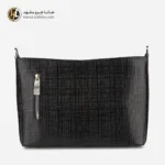 کیف دوشی چرم طبیعی مشکی