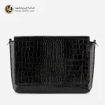 کیف دوشی چرم زنانه مشکی